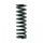Shock spring K-TECH 5255-200-100 100N črna
