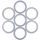Steel clutch plates kit ATHENA P40240030