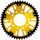 Rear sprocket SUPERSPROX STEALTH RST-1332:48-GLD zlata 48T, 525