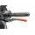Clutch lever without adapter PUIG 29TNV raztegljiva poklopna (extendable folding) orange/green