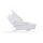 Stranska plastika POLISPORT 8602700003 (par) bela