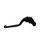 Clutch Lever ACCOSSATO ESH626 fixed CNC-worked aluminium, black