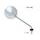 Vzvratno ogledalo RMS 122770670 right chrom