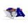 Set plastik POLISPORT 90104 OEM Color