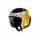 Jet čelada MT Helmets LE MANS 2 SV S LUTHER A3 MATT M