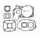Celoten set tesnil za motor ATHENA P400150850210