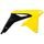 Radiator scoops POLISPORT 8412500005 (par) black/yellow RM01
