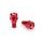 Bar ends PUIG SPEED 21024R rdeč