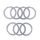 Steel clutch plates kit ATHENA P40240038