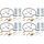 Carburetor Rebuild Kit All Balls Racing 26-1640