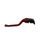 Clutch Lever ACCOSSATO ESM011 fixed CNC-worked aluminium, red