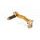 Gear shift pedal PUIG 22125O zlata adjustable