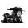 Windscreen PUIG BATWING SML 21059H smoke kratka (short)
