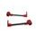 Lever guard ACCOSSATO DE008 with black hose and joint right + left, carbon