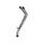 Decat pipe GPR CO.Y.208.DEC Brushed Stainless steel