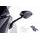 Mirror adaptor PUIG ADAPTER LEFT SIDE FOR FAIRING TMAX 12'-13 9573N črna to fairing