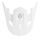 Helmet peak SHOT LITE SOLID A05-21OA-S02-P01 white glossy