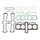 TOPEND set tesnil za motor ATHENA P400485600600