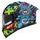 Integralna čelada MT Helmets BRAKER SV CRAZY TEDDY B7 GLOSS M
