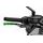 Brake lever without adapter PUIG 4.0 414VNT raztegljiva poklopna (extendable folding) green/orange