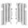 Radiator louvers POLISPORT 8459900001 bela