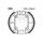 Brake shoe set EBC 886