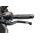 Clutch lever without adapter PUIG 270NA dolga (long) black/blue
