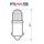 Žarnica RMS 246510550 Led 12V, BA9S moder