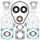 Complete gasket set with oil seal WINDEROSA 611811