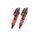 Rear twinshock BITUBO WMT0 with separate chamber Red springs
