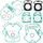 Complete gasket kit WINDEROSA 808986 without seals