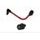 Lever guard in aluminium + right end ACCOSSATO DE005 with red hose and joint levi