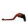 Clutch Lever ACCOSSATO ESH065 fixed CNC-worked aluminium, orange