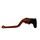 Clutch Lever ACCOSSATO EST955 fixed CNC-worked aluminium, orange