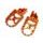 Stopalke (Footpegs) ACCOSSATO OFF-ROAD FR791 oranžna