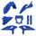 Set plastik POLISPORT 91659 BLUE