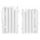 Radiator louvers POLISPORT 8456400001 bela