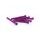 Screws PUIG ANODIZED 0446L violet M6 x 55mm (6pcs)