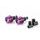 Bar ends PUIG SPEED 21016L purple UNIVERSAL M6 13-18mm.