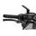 Brake lever without adapter PUIG 4.0 414NNA raztegljiva poklopna (extendable folding) black/blue