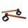 Adjustable clip-ons ACCOSSATO CP001 with inclination from 6° to 10° with inner ring