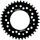 Rear sprocket SUPERSPROX STEALTH RST-735:38-BLK črna 38T, 520