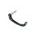 Lever guard ACCOSSATO "Ultra-Light" DE011 with green eyelet and insert right, carbon
