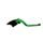 Ročica zavore ACCOSSATO EDF029 fixed CNC-worked aluminium, green