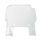 Number Plate POLISPORT 8672800002 Bela