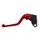 Clutch Lever ACCOSSATO ESK828 fixed CNC-worked aluminium, red