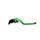 Ročica zavore ACCOSSATO EDF011 fixed CNC-worked aluminium, green