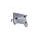 Rear deflector PUIG 6869U siva