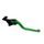 Ročica zavore ACCOSSATO EDF023 fixed CNC-worked aluminium, green