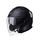 Open face helmet STORMER RIVAL black pearly XS